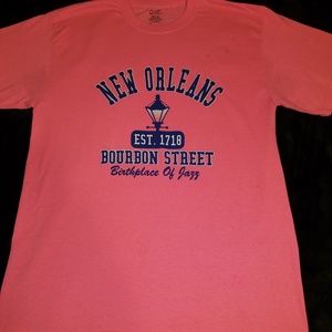New Orleans Bourbon St Birthplace of Jazz T-Shirt